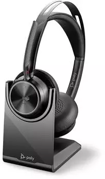 Poly Voyager Focus 2 UC, Microsoft, USB-C mit Ladestation