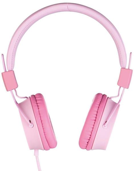 Thomson HED8100P Kinderkopfhörer, mit Kabel, Lautstärkebegrenzung, rosa