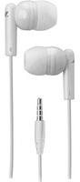 SBS Stereo In-Earphones 3,5 mm mit Mikro, weiß