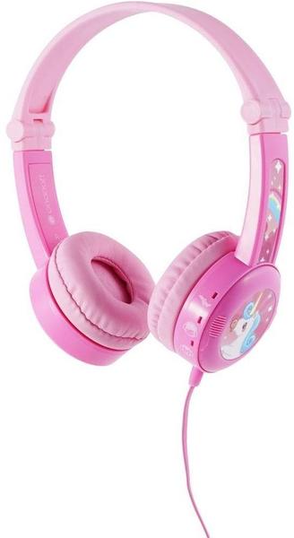 Ausstattung & Konnektivität Neue Marke Travel Kinder On Ear Stereo-Headset On Ear Faltbar, Headset, Lautstärkebegrenzung Pink