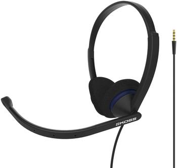 Koss CS200i Communication Headsets On-Ear Wired Microphone Black (NC Kabelgebunden) Schwarz