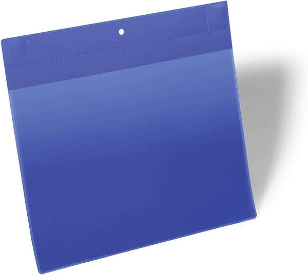 Durable Neodym-Magnettasche, DIN A4 quer, blau