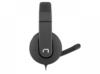 NATEC NSL-1452, NATEC Kopfhörer mit Mikrofon RHEA, schwarz