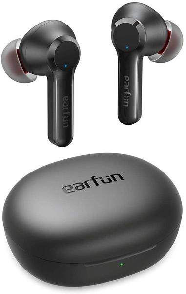 EarFun Air Pro 2 TW In-Ear-Kopfhörer, Bluetooth, Noise Cancelling, integriertes Mikrofon, schwarz