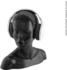 Oehlbach In Fascenatio Kopfhörerständer - Optimale Aufbewahrung von größeren Over-/On-Ear Kopfhörer, Gaming Headsets - Handmade Schwarz