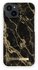 iDeal of Sweden Fashion Cover iPhone 13 Golden Smoke Marble