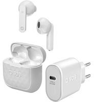 SBS 2-in-1-Kit In-Ear-Kopfhörer, weiß