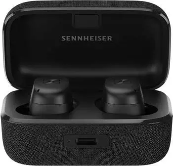 Sennheiser Momentum True Wireless 3 schwarz – Adaptive Geräuschunterdrückung für ungestörten Musikgenuss