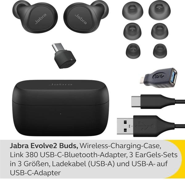 Jabra Evolve2 Buds UC USB-C