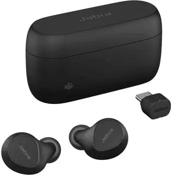 Jabra Evolve2 Buds UC USB-C + Wireless Charging Pad