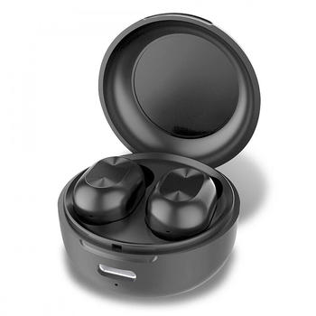 Fontastic Wireless Bluetooth Earphones with Charging Case black