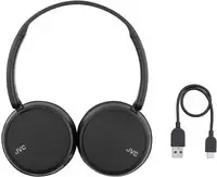 JVC HA-S36W Kopfh&ouml;rer Kabellos Kopfband Anrufe/Musik Bluetooth Schwarz (HA-S36W-B-U)