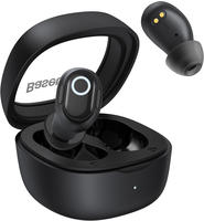Baseus NGTW370201, Baseus Wireless headphones Bowie WM02 TWS, Bluetooth 5.0 (black)