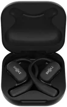 Shokz OpenFit Black – Ausdauernde Energieversorgung für aktive Tage