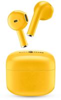 Cellularline In Ear Headset Bluetooth&reg;, Kabellos Gelb Ladecase