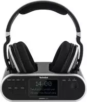 TechniSat STEREOMAN 2 DAB+ sw 0000/9129 Stereo-Funkkopfh&ouml;rer,DAB+,Dockingstation