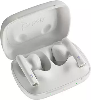 Poly Voyager Free 60 MS Teams USB-A White Sand