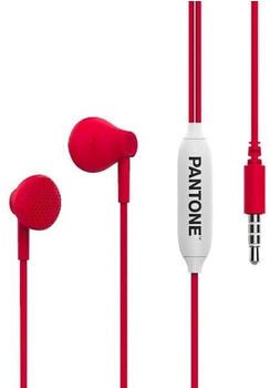 Pantone Wired earphone (red)