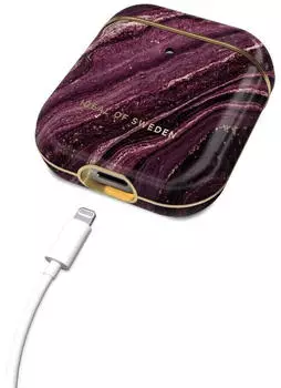 iDeal of Sweden AirPods Case Gen 1/2 Golden Plum – Hochwertige Materialien und Verarbeitung