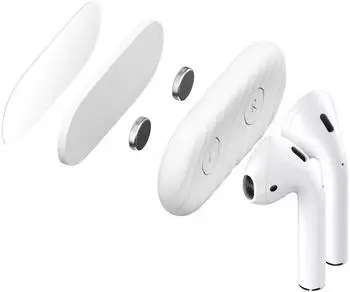 KeyBudz AirDockz Magnet AirPods Pro White