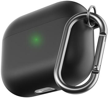 KeyBudz PodSkinz HybridShell Keychain AirPods 3 Black
