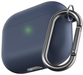 KeyBudz PodSkinz HybridShell Keychain AirPods 3 Navy