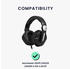 kwmobile Ohr Polster kompatibel mit Sennheiser HD215 /HD225 /HD205 II /HD 4.40 BT