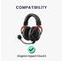 kwmobile Ohr Polster kompatibel mit Kingston HyperX Cloud II / Cloud 2 / Cloud 1