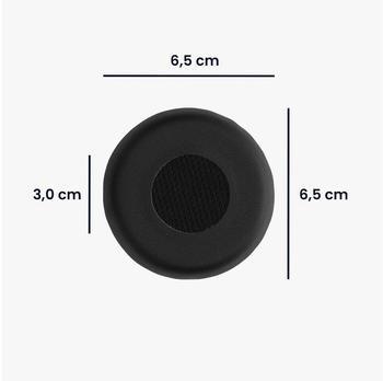 kwmobile Ohr Polster kompatibel mit Jabra Evolve 75
