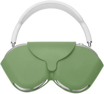 kwmobile Kopfhörer-Schutzhülle Hülle für Apple Airpods Max Case, Kopfhörer Tasche Etui aus Silikon - Cover in Pastellgrün