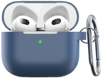 KeyBudz Elevate Carabiner Case Blue AirPods 3