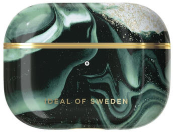 iDeal of Sweden IDFAPCAW21-PRO-320 Airpods Case Pro Golden Olive Marble Case