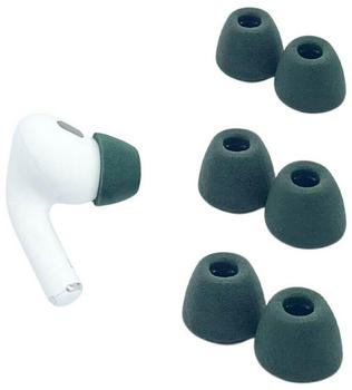 Comply TrueGrip Pro TW-200-C Ohrstöpsel für Beats Studio Buds, Oneplus Buds Z, Huawei Freebuds 4I, Tozo T10/T6/T12, Lypertek Tevi, JBL Tune T120TWS, UA Flash und weitere Kopfhörer, klein, 3 Paar