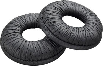 Poly Ohrpolster für drahtloses Headset Kunstleder Schwarz (Packung mit 2)
