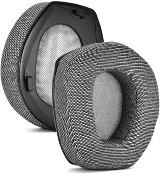 INF Comfort Linen Ersatz-Ohrpolster für Sennheiser HDR RS 165/175/185/195, Leinen + Memory-Schaum Material, Verbessertes Klangerlebnis