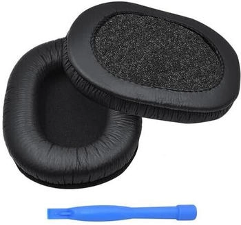MMOBIEL Ersatz Ohrpolster für Sony MDR-7506 / MDR-V6 / MDR-V7 / MDR-CD900ST Kopfhörer von - Protein PU Kopfhörer Ohrpolster - Kopfhörer Ersatzpolster - Schwarz