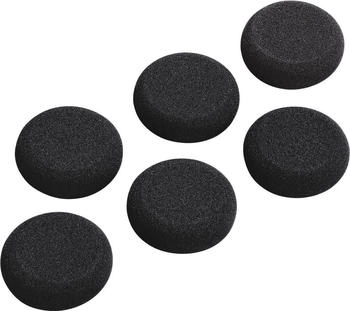 Hama Schaumstoff-Ersatzohrpolster 45 mm, 6 Stück, schwarz