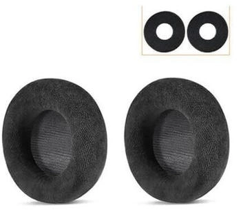 INF Ersatz-Ohrpolster für AKG K701 K702 Q701 K612 PRO K712 PRO, Samt Ersatzpolster, Ersatz Ohrpolster, Einfache Installation, Isolierung und Komfort