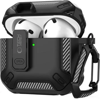 Tech-Protect Carbonox für Apple AirPods 4 Schwarz