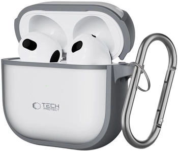 Tech-Protect Magmat für Apple AirPods 4 Durchscheinend-Grau