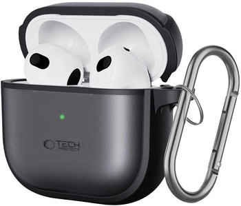 Tech-Protect Magmat für Apple AirPods 4 Durchscheinend-Schwarz