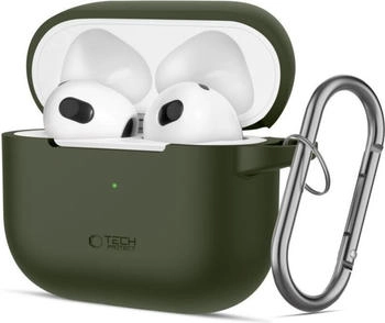 Tech-Protect Silicone Hook Case for Apple AirPods 3 – Grün