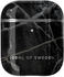 Black Thunder Marble: iDeal of Sweden AirPods Case Gen 1/2