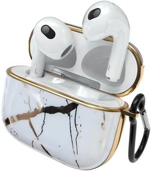 Eazy Case AirPods 3 Marble Case White