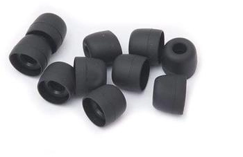Sennheiser 506403 Silikon Schwarz 10pièce (S) Schaumstoff Ohrstöpsel - Schäume Kopfhörer (Silikon, 10 Stück (S))