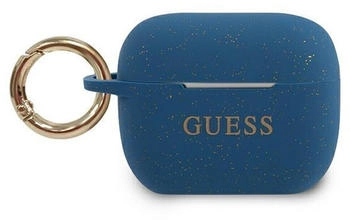 Guess Silicone Cover Ring Airpods Pro Blue
