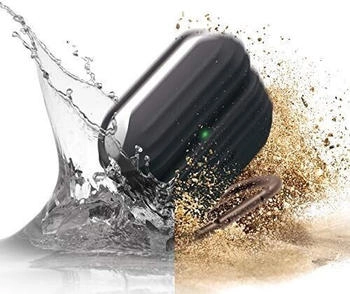 Elago wasserdichte Hülle Kompatibel mit Apple AirPods Pro 2 Hülle (2022) und 1 Hülle - Perfektes Siegel, Staubdicht, Stoßfest Schutzhülle [Passform Getestet] (Schwarz)