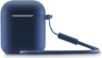 Hama Hama 210906 Fantastic Feel Schutzhülle für AirPods Ladecase (Blau)