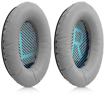 MMOBIEL Ersatz Ohrpolster für Bose Quiet Comfort QC35 / 35ii QC25 QC15 QC2 Ae2 Ae2i Ae2w SoundTrue AEII SoundLink AEII Kopfhörer von - Kopfhörer Ohrpolster - Kopfhörer Ersatzpolster - Grau