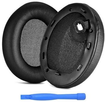 MMOBIEL Ersatz Ohrpolster für Sony WH-1000XM4 Noise Cancelling Kopfhörer Protein PU Kopfhörer Ohrpolster - Kopfhörer Ersatzpolster - Schwarz